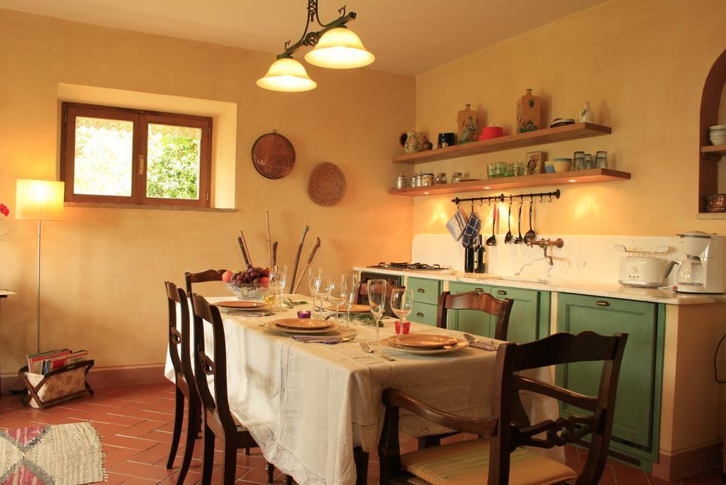 Le Rogheta Villa Campiglia d'Orcia Bagian luar foto