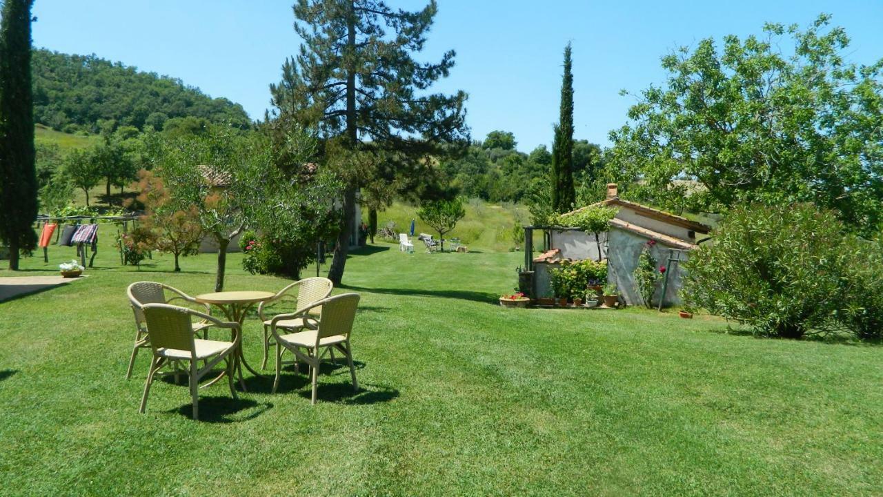 Le Rogheta Villa Campiglia d'Orcia Bagian luar foto